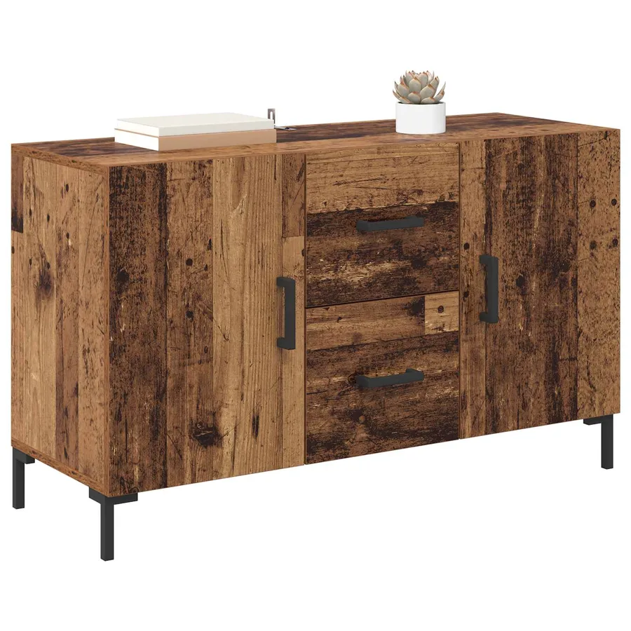 Buffet Bois Ancien 100 x 36 x 60 cm Bois d'ingénierie - 3
