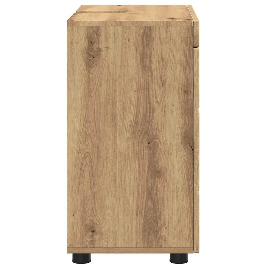 Ensemble d'armoire de salle de bain TULUM Chêne artisanal - 6