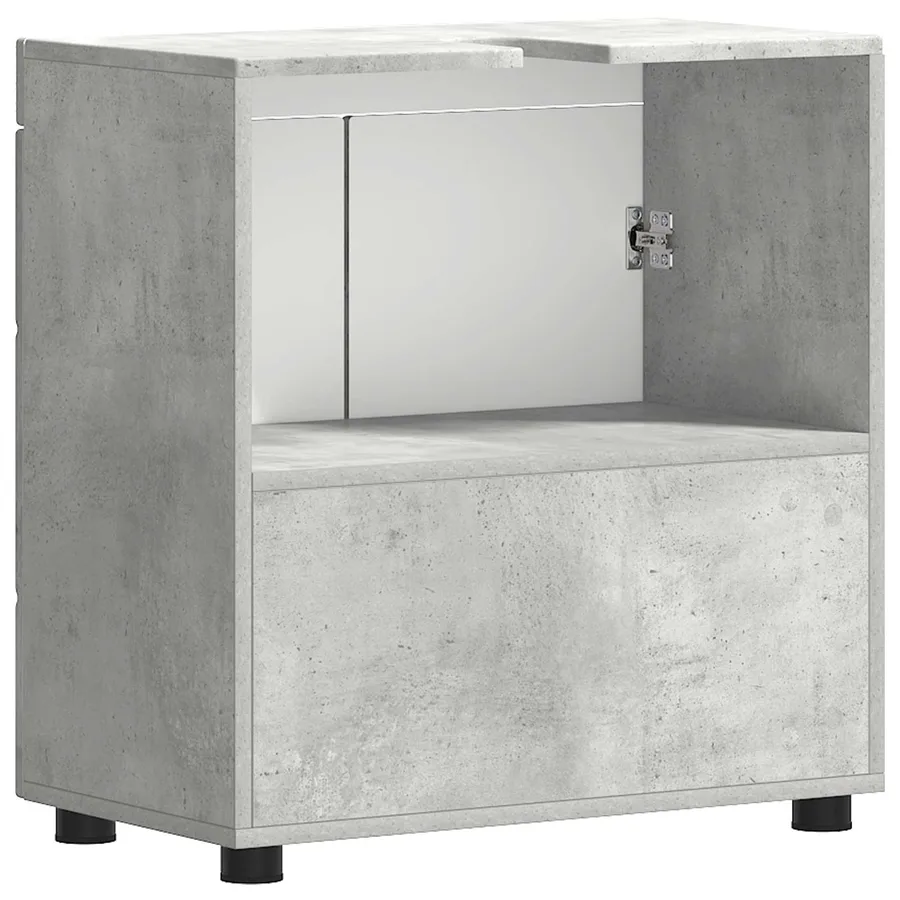 Ensemble d'armoire de salle de bain TULUM Gris béton - 7