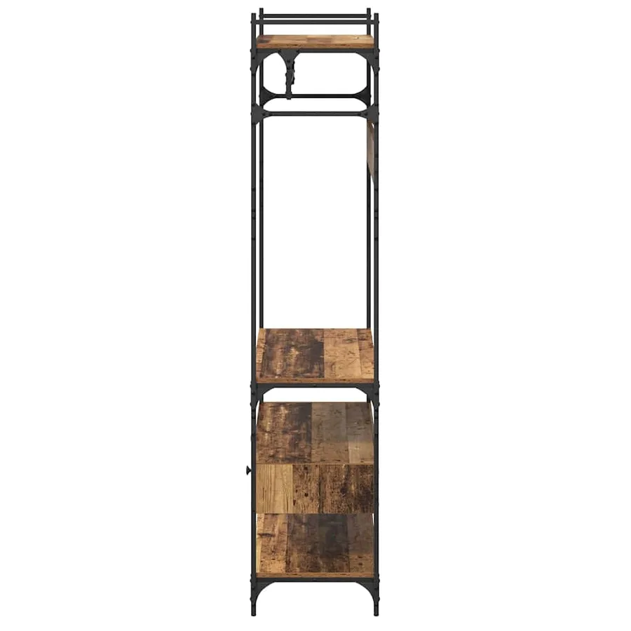 Armoire Bois ancien 89 x 39 x 184.5 cm Bois d'ingénierie - 7