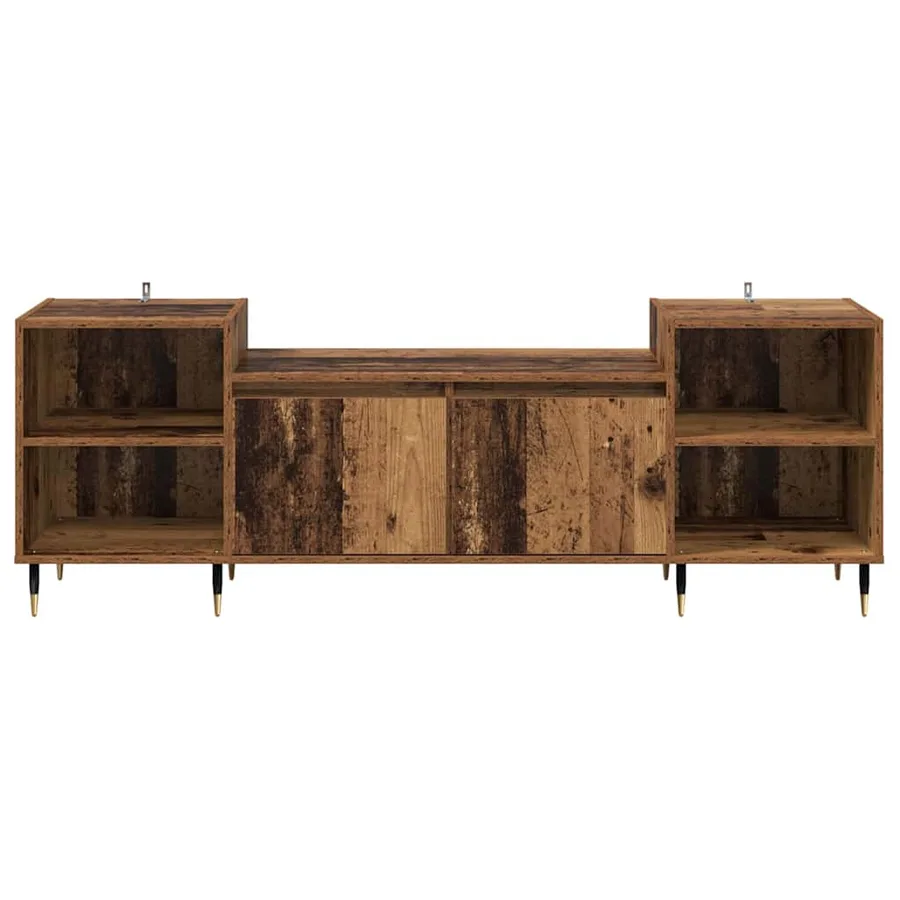 Meuble TV Bois Ancien 160 x 35 x 55 cm Bois d'ingénierie - 6