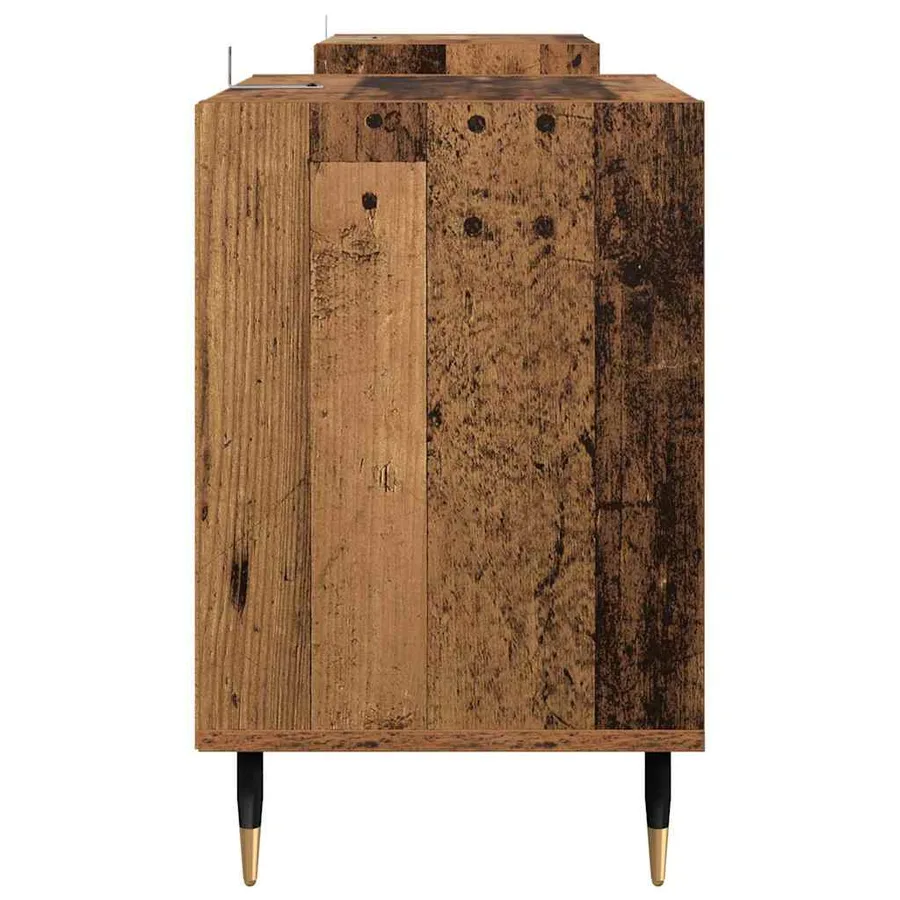 Meuble TV Bois Ancien 160 x 35 x 55 cm Bois d'ingénierie - 7