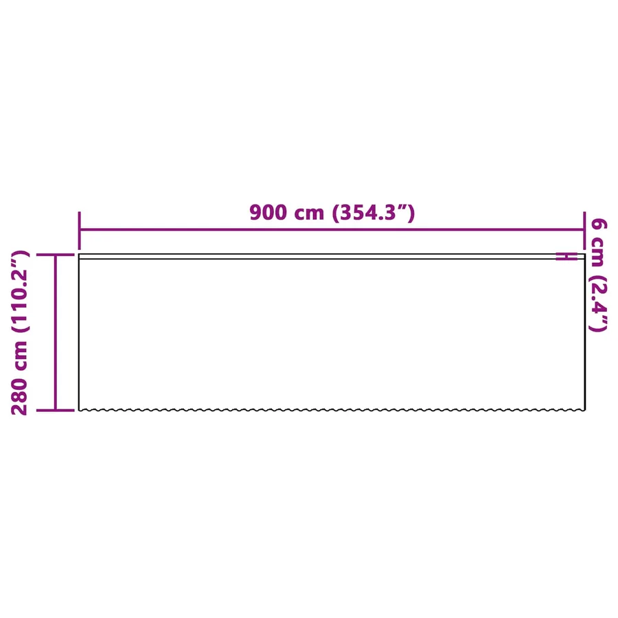 Rideau en Dentelle Floral Blanc 280 x 900 cm Polyester - 8