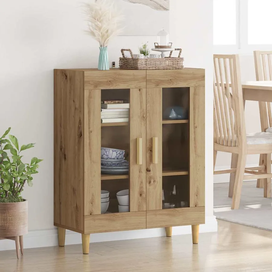 Buffet Chêne artisanal 69,5 x 34 x 90 cm Bois d'ingénierie