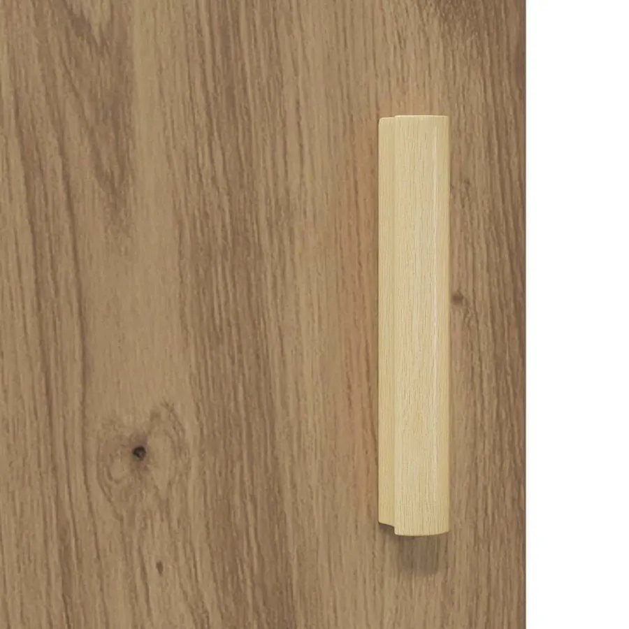 Buffet Chêne artisanal 69,5 x 34 x 90 cm Bois d'ingénierie - 10