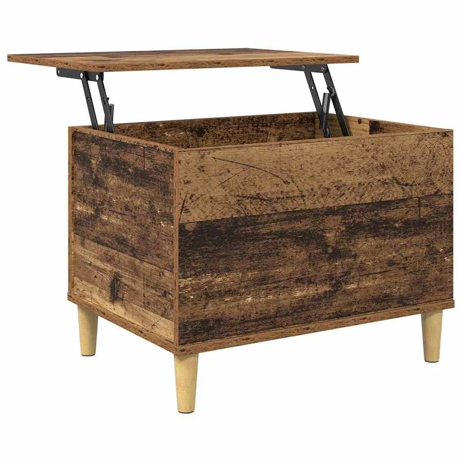 Cabinet de chevet Bois ancien 60 x 44,5 x 45 cm - 5
