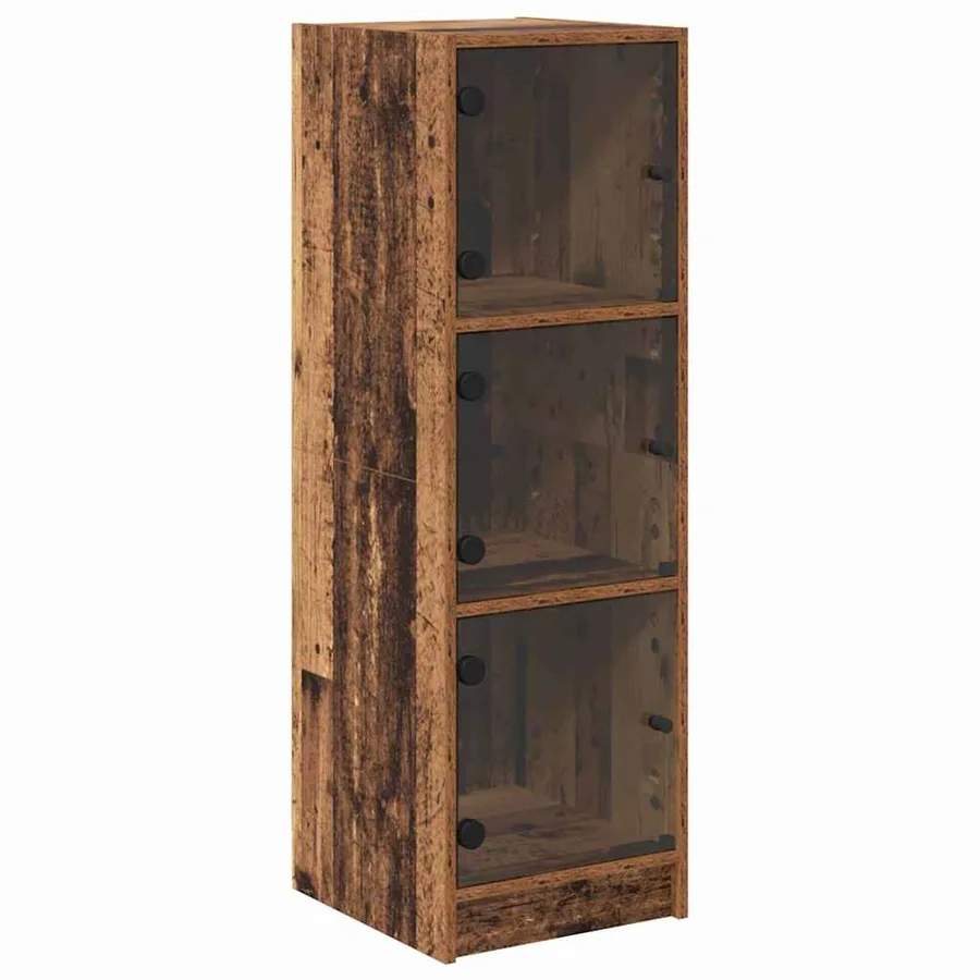 Haut Armoire Bois Ancien 35 x 37 x 109 cm Bois d'ingénierie - 2