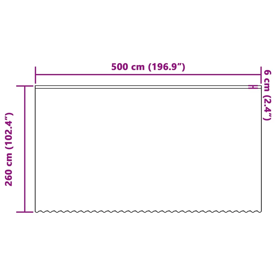 Rideau en Dentelle Floral Blanc 260 x 500 cm Polyester - 8