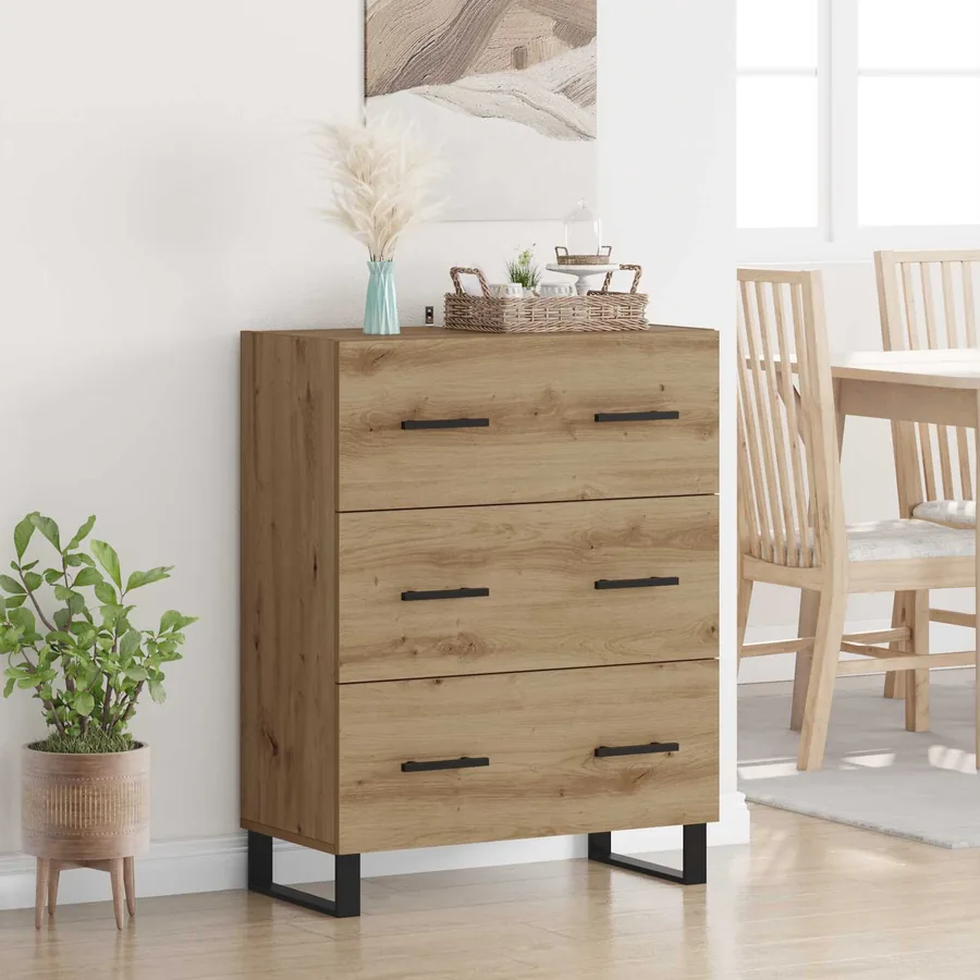 Buffet Chêne artisanal 69,5 x 34 x 90 cm
