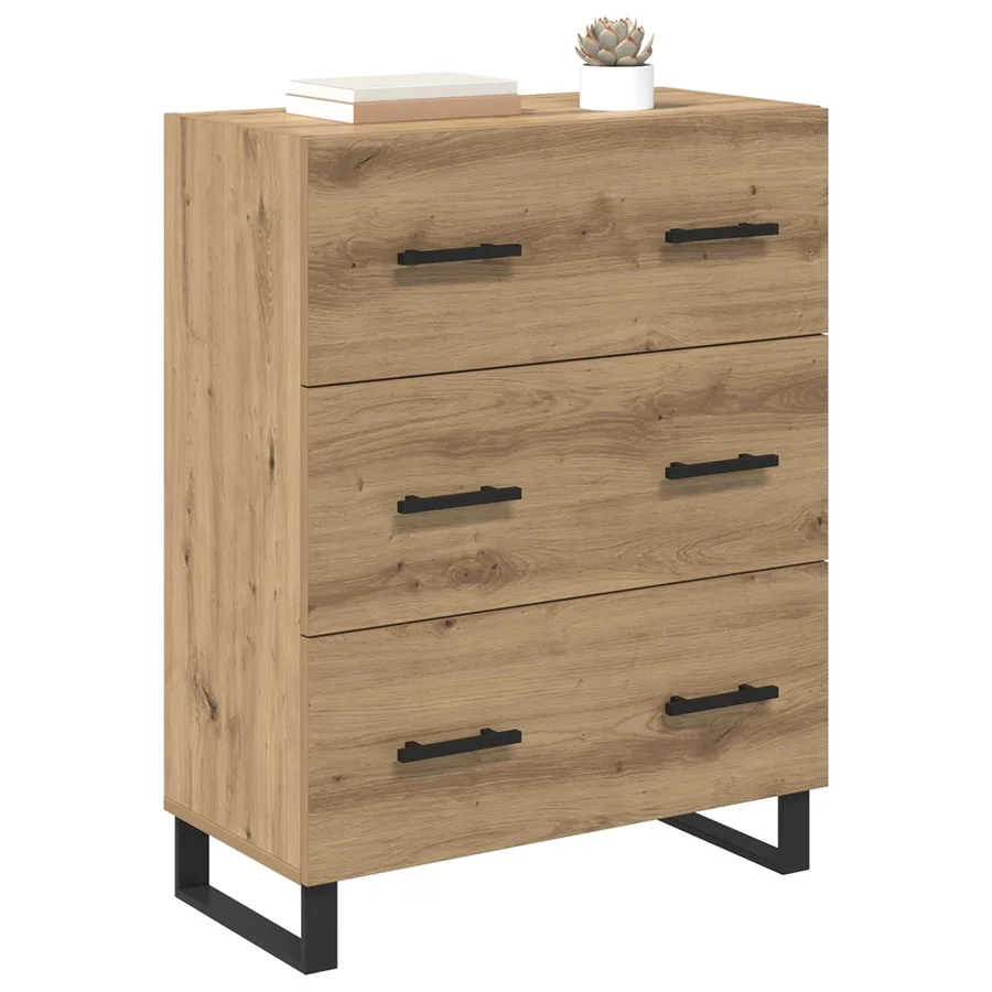 Buffet Chêne artisanal 69,5 x 34 x 90 cm - 3
