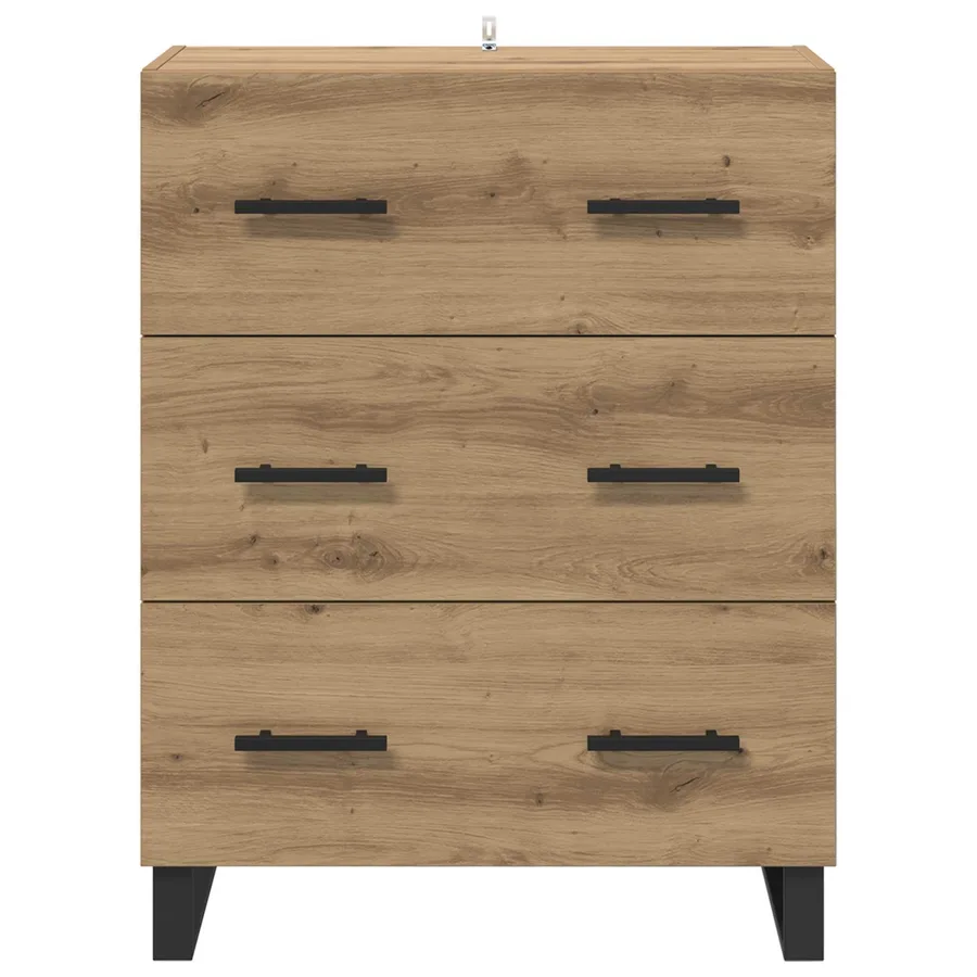 Buffet Chêne artisanal 69,5 x 34 x 90 cm - 6