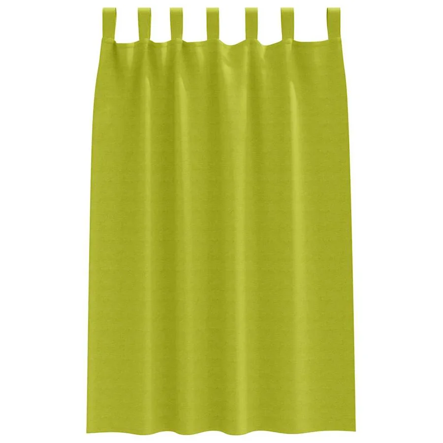 Rideaux occultants avec anneaux 2 pcs Vert 175 x 140 cm - 4