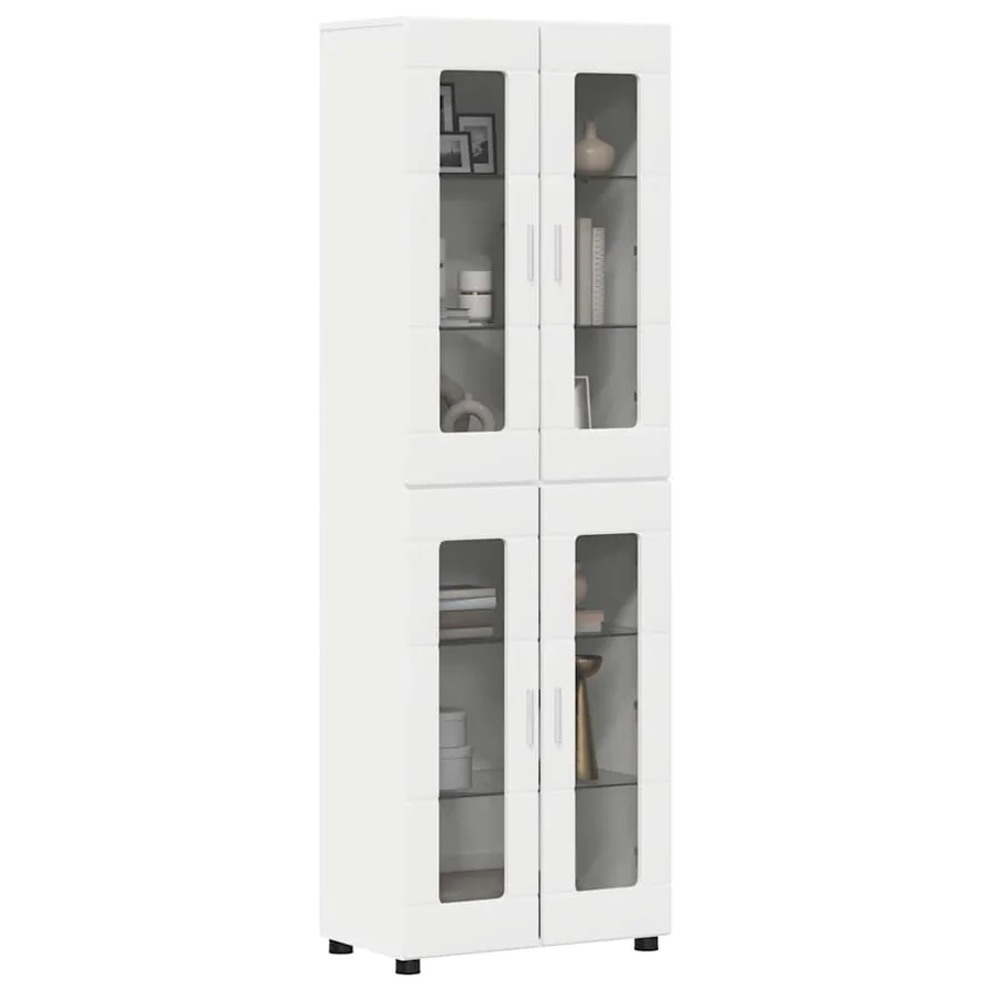 Haut Armoire FLORIN Blanc 60 x 35 x 182 cm Bois d'ingénierie - 3