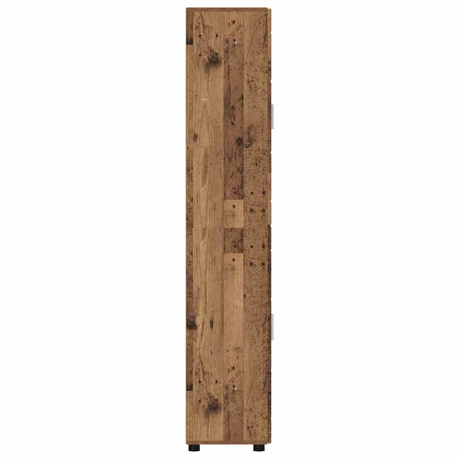 Haut Armoire avec étagère FLORIN Bois ancien 60 x 35 x 182 cm - 7