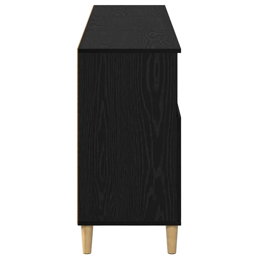 Buffets 3 pcs Chêne noir 60 x 35 x 70 cm Bois d'ingénierie - 6