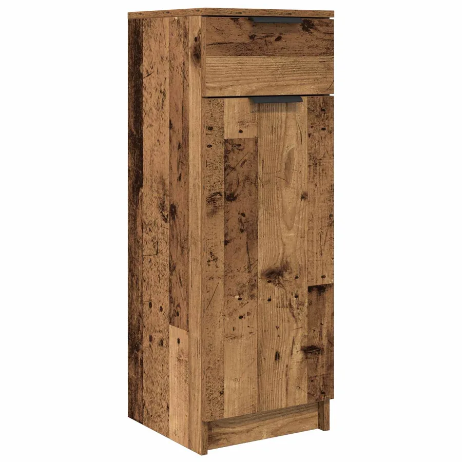 Ensemble de mobilier de salle de bain 3 pcs Bois ancien - 7