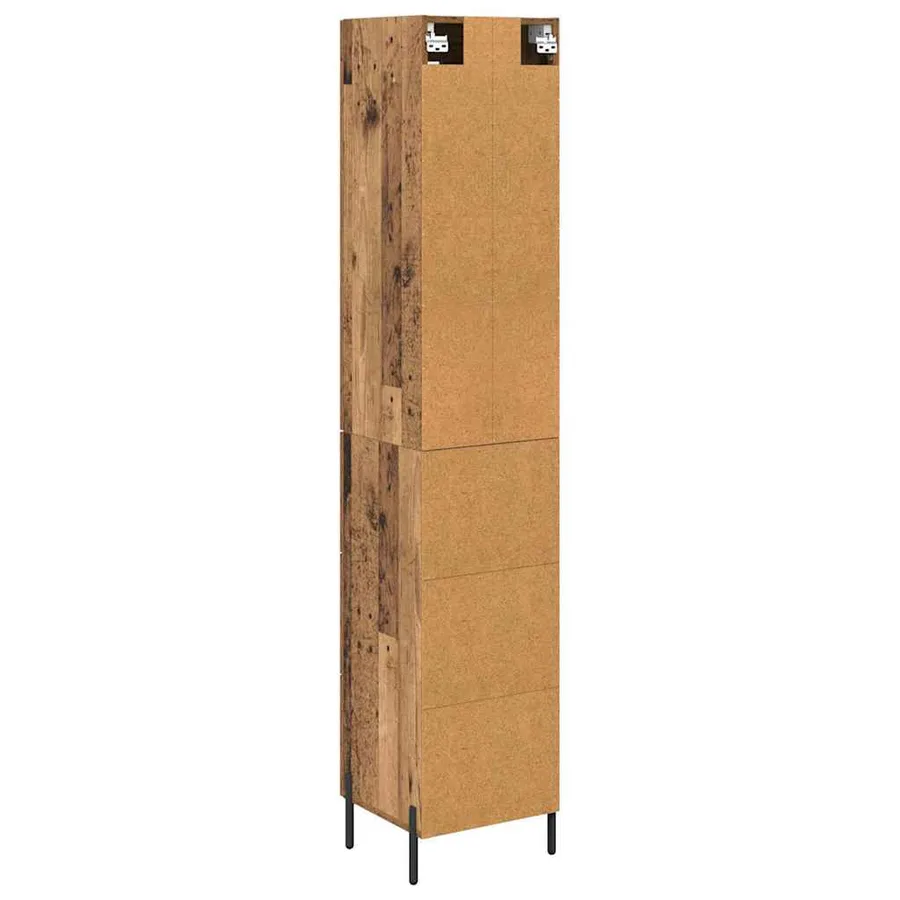 Haut Armoire Bois Ancien 34,5 x 34 x 180 cm Bois d'ingénierie - 10