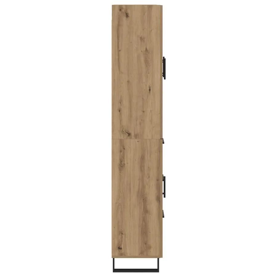 Haut Armoire 2 pcs Chêne artisanal 69,5 x 34 x 180 cm - 9