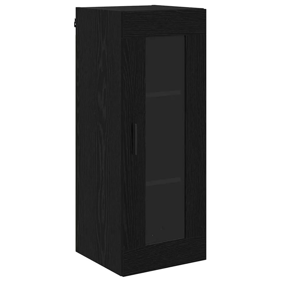 Haut Armoire Chêne noir 34,5 x 34 x 180 cm Bois d'ingénierie - 7