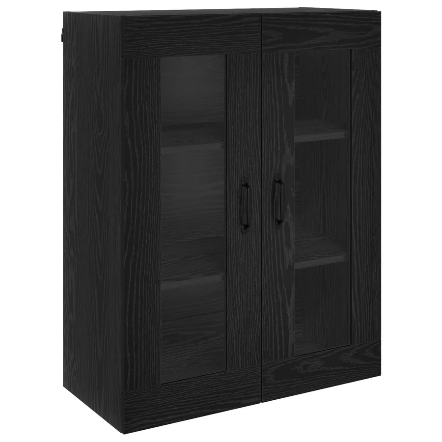 Haut Armoire Chêne noir 69,5 x 34 x 180 cm Bois d'ingénierie - 7
