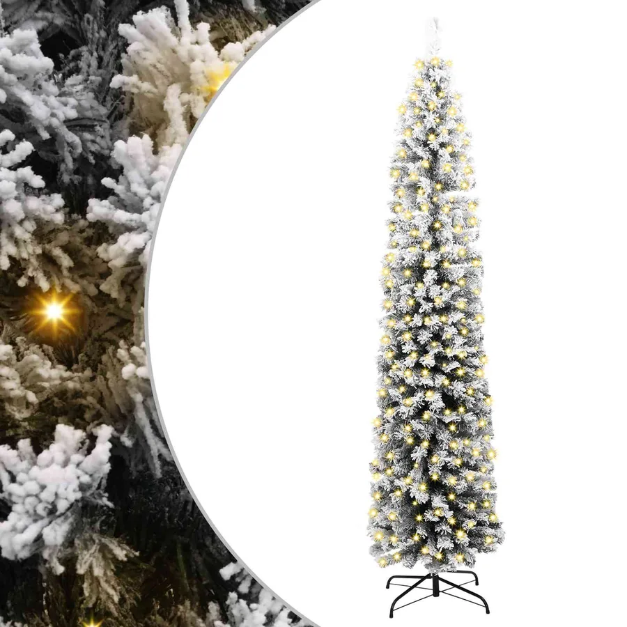 Sapin de Noël artificiel Vert 210 cm PVC et acier et plastique - 2