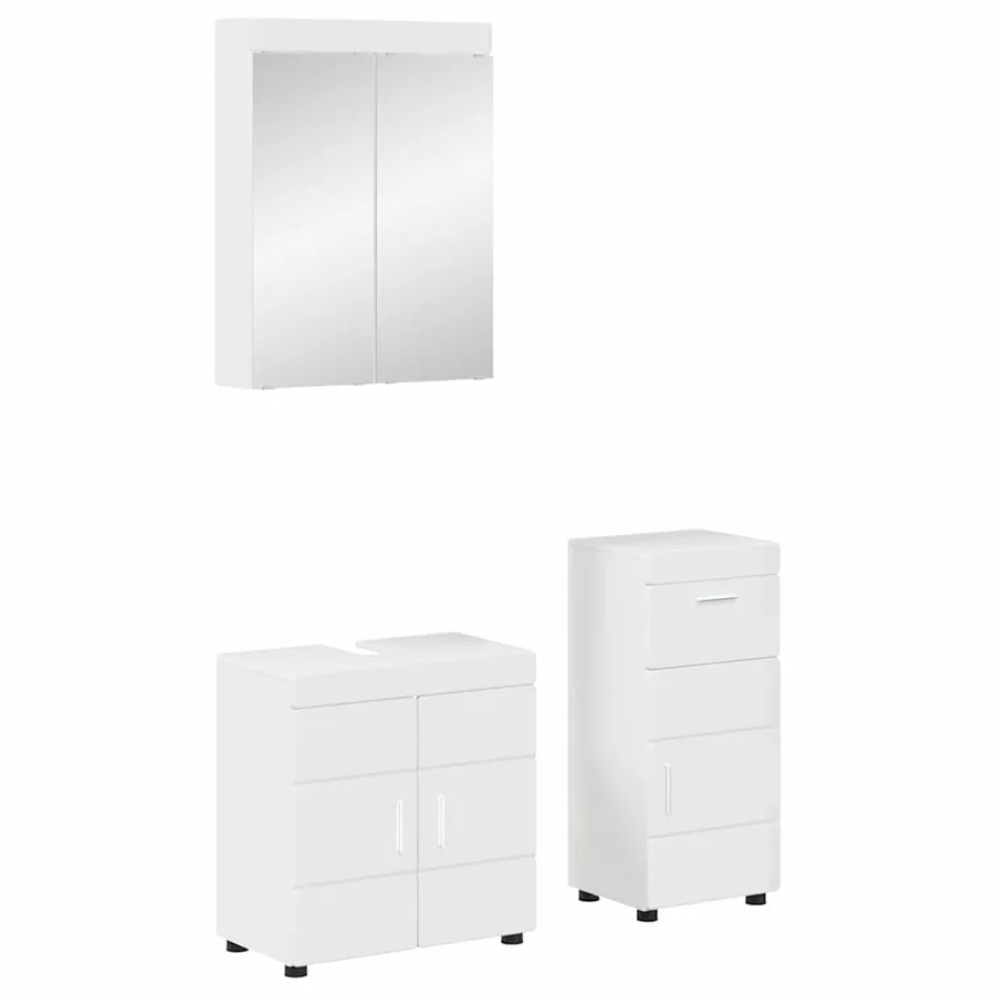 Ensemble de mobilier de salle de bain TULUM 3 pcs