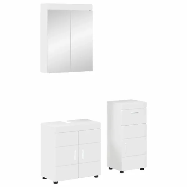 Ensemble de mobilier de salle de bain TULUM 3 pcs