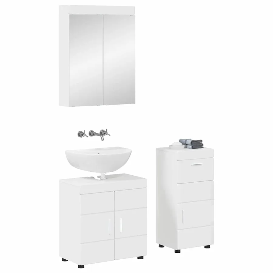 Ensemble de mobilier de salle de bain TULUM 3 pcs - 2