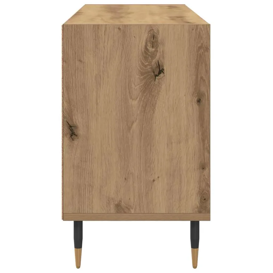 Meuble TV 103,5 x 30 x 50 cm Chêne artisanal Bois d'ingénierie - 6