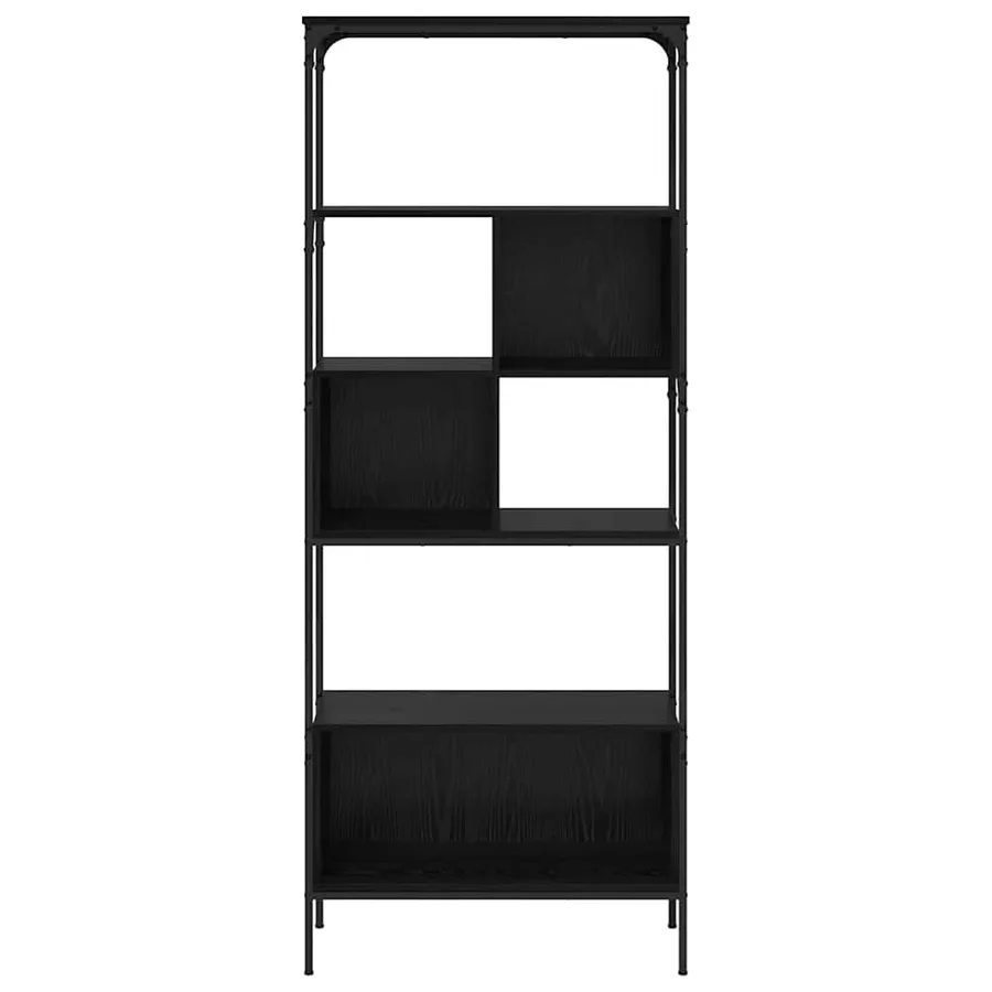 Bibliothèque Chêne noir 76 x 33 x 188,5 cm Bois d'ingénierie - 5