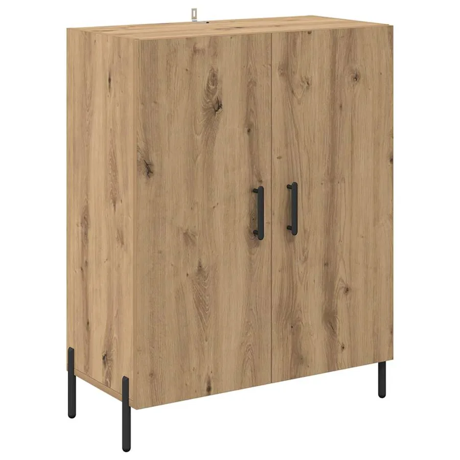 Haut Armoire Chêne artisanal 69,5 x 34 x 180 cm - 6