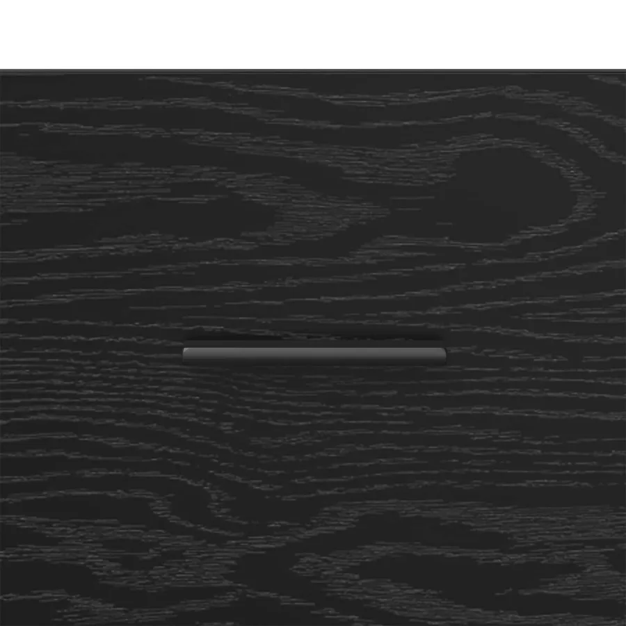 Buffet Chêne noir 100 x 30 x 59,5 cm Bois d'ingénierie - 10