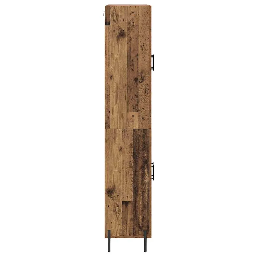 Haut Armoire Bois Ancien 69,5 x 34 x 180 cm Bois d'ingénierie - 9