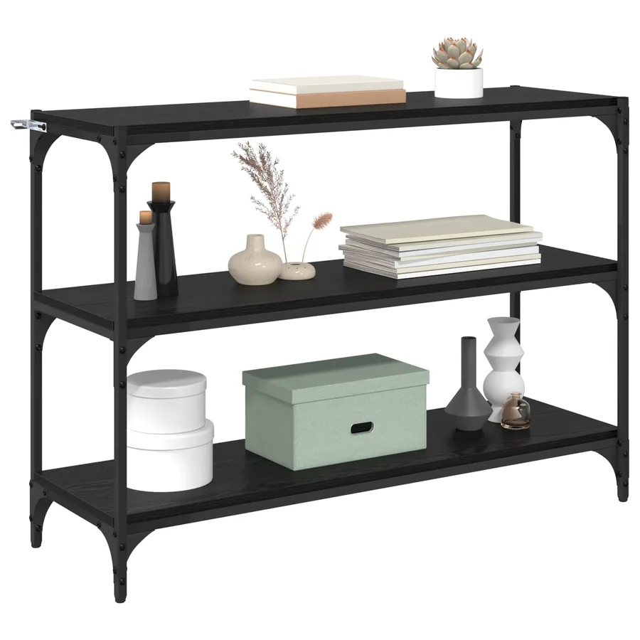 Bibliothèque Chêne noir 100 x 33 x 70,5 cm - 3