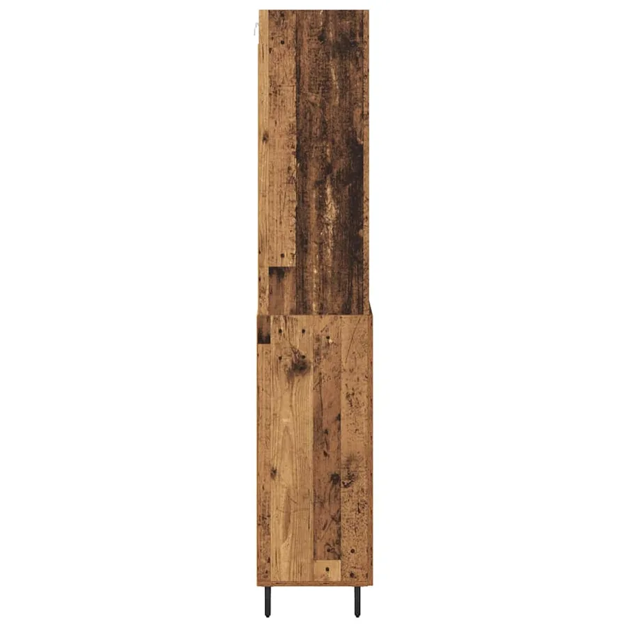 Haut Armoire avec tiroir Bois Ancien 69,5 x 34 x 180 cm - 9