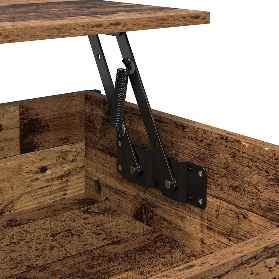 Table basse Bois Ancien 100 x 55 x 48,5 cm Bois d'ingénierie - 9