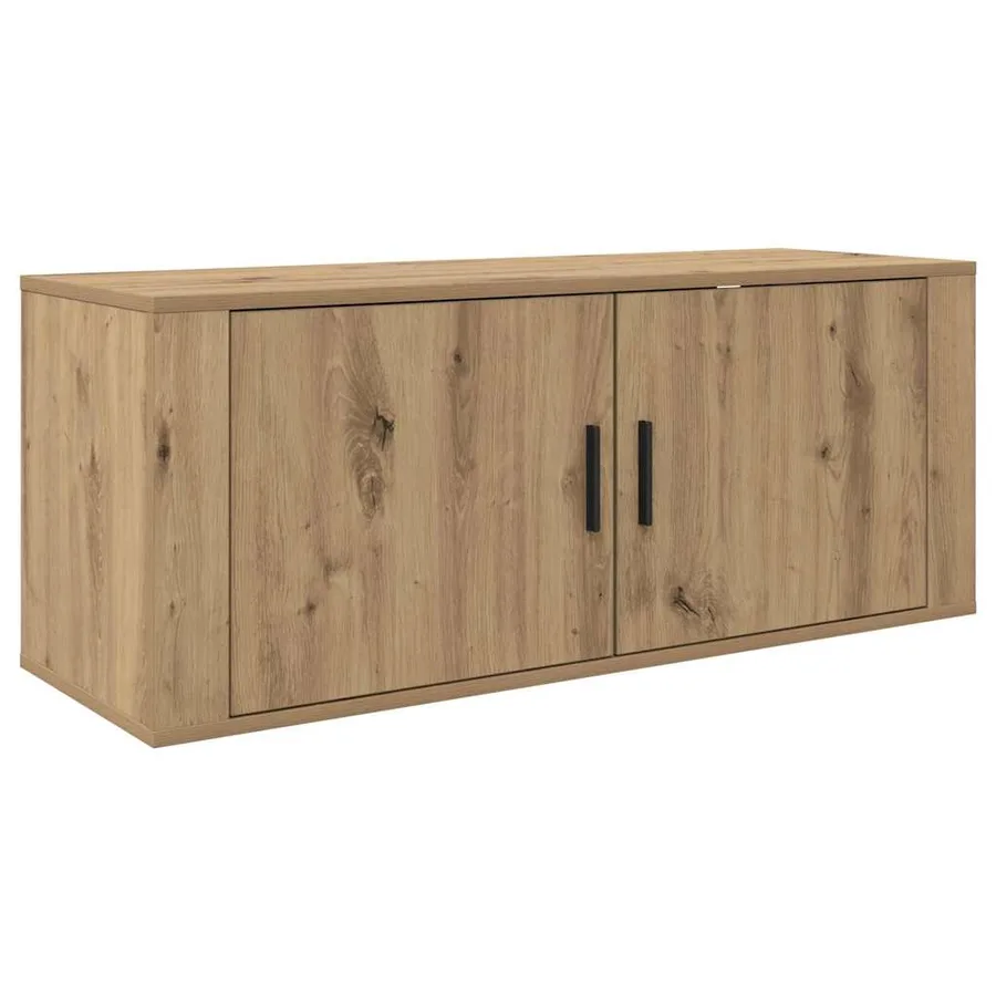 Ensemble de meuble TV mural 3 pcs Chêne artisanal - 5