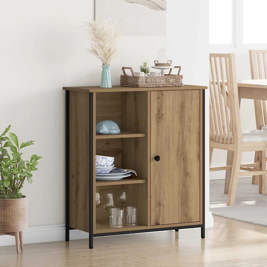 Buffet Chêne artisanal 70 x 30 x 80 cm Bois d'ingénierie