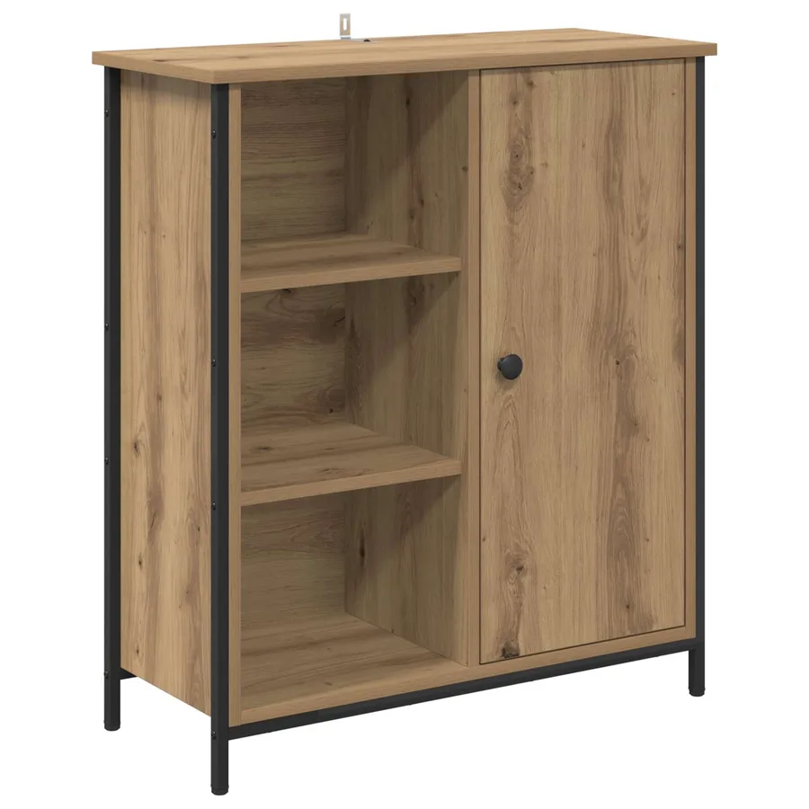 Buffet Chêne artisanal 70 x 30 x 80 cm Bois d'ingénierie - 2