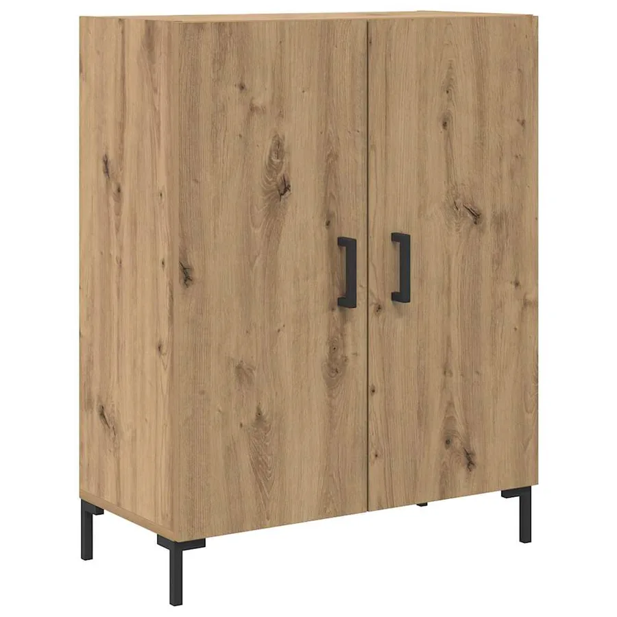 Haut Armoire 2 pcs Chêne artisanal 69,5 x 34 x 180 cm - 6