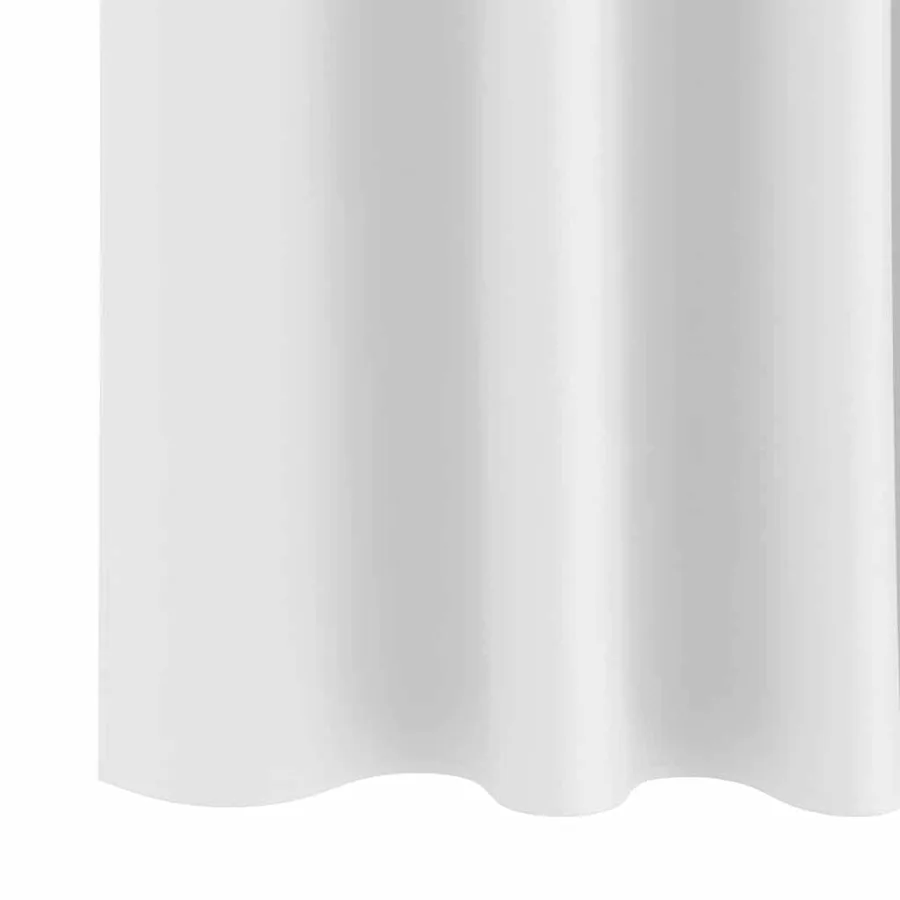 Rideaux occultants avec anneaux 2 pcs Blanc pur 225 x 140 cm - 6