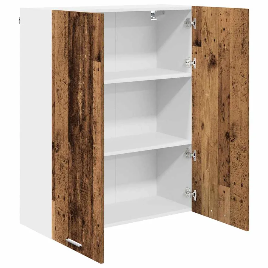 Armoire suspendue avec stockage Bois ancien 80 x 31 x 100 cm - 5