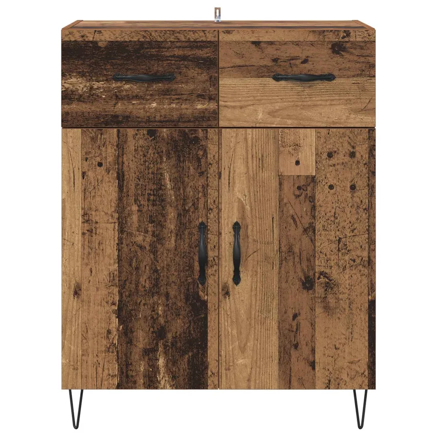 Buffet Bois Ancien 69,5 x 34 x 90 cm Bois d'ingénierie - 6