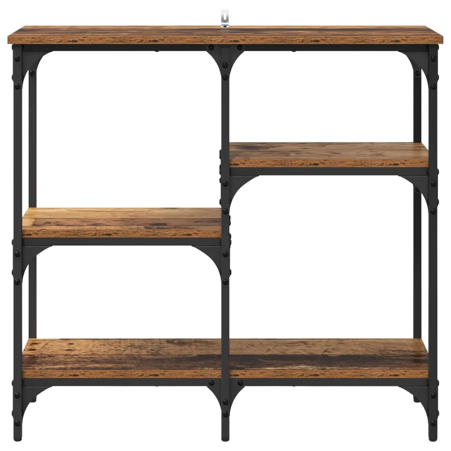 Table console Bois Ancien 80 x 29 x 75 cm Bois d'ingénierie - 5