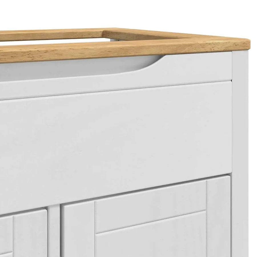 Ensemble de mobilier de salle de bain FLORO 3 pcs Blanc - 13