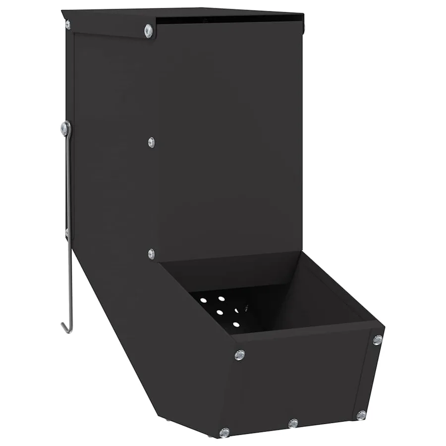 Distributeur pour lapins Noir 12,5 x 26 x 28,5 cm - 2