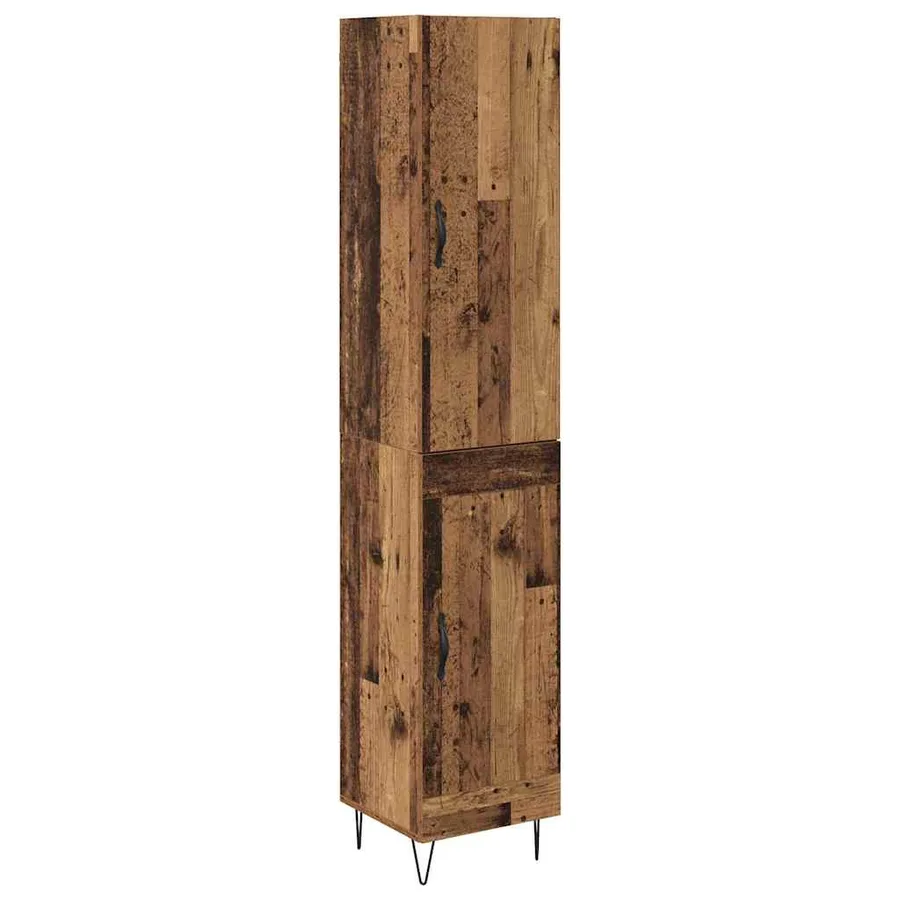 Haut Armoire Bois Ancien 34,5 x 34 x 90 cm Bois d'ingénierie - 2