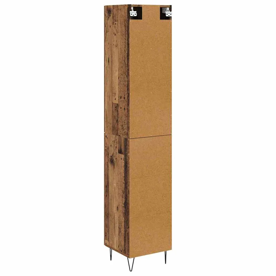 Haut Armoire Bois Ancien 34,5 x 34 x 90 cm Bois d'ingénierie - 8