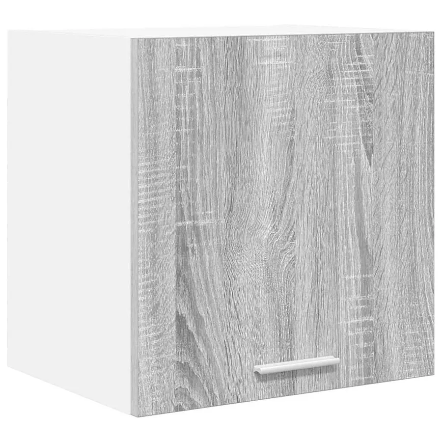 Armoire suspendue 2 pcs Gris Sonoma et Blanc 40 x 31 x 40 cm - 5