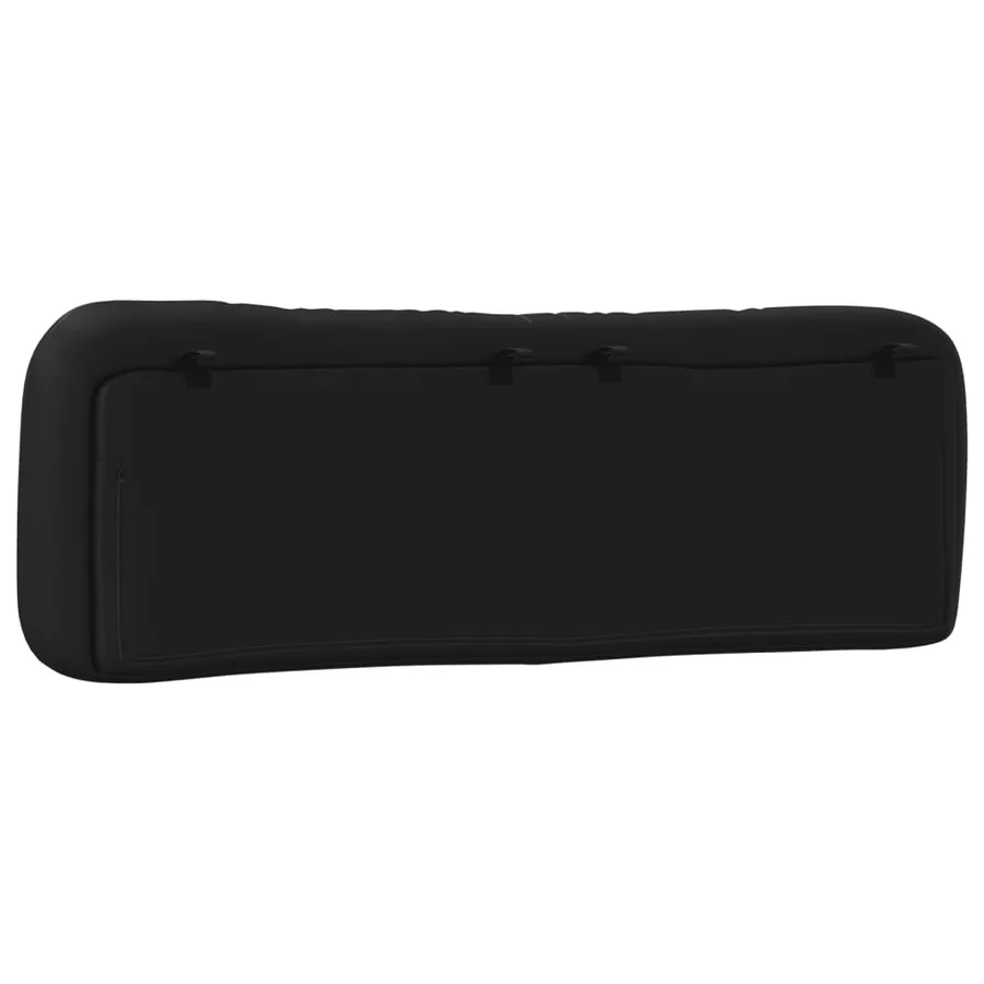 Coussin de tête de lit Hvar noir 152 cm similicuir - 7